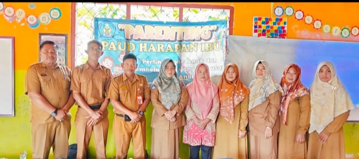 KEGIATAN PARENTING DI PAUD HARAPAN IBU DESA KOTA NEGARA, KECAMATAN SUNGKAI UTARA
